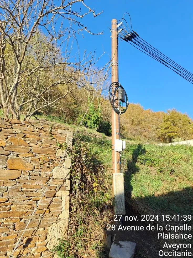 Poteaux télécoms